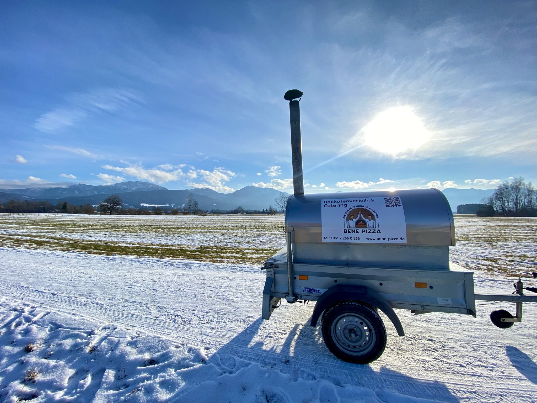 Event mit Holzbackofen